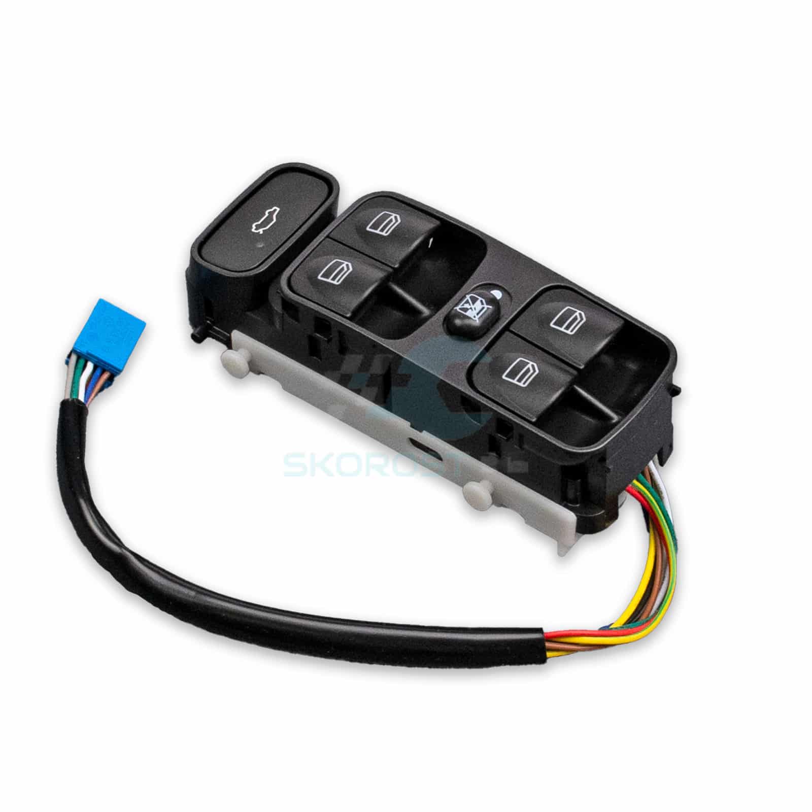 Конзола блок бутони ел. стъкла Mercedes C-Class W203 седан A2038210679 - Image 3