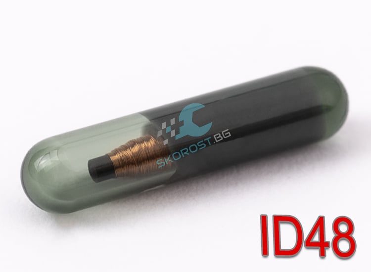 Чип ключ транспондер за имобилайзер ID44 ID48 crypto ID40 4D60 ID46 - Image 6