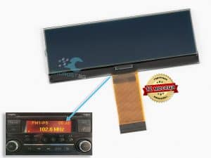 LCD дисплей за радио CD player Nissan Qashqai Navara Juke