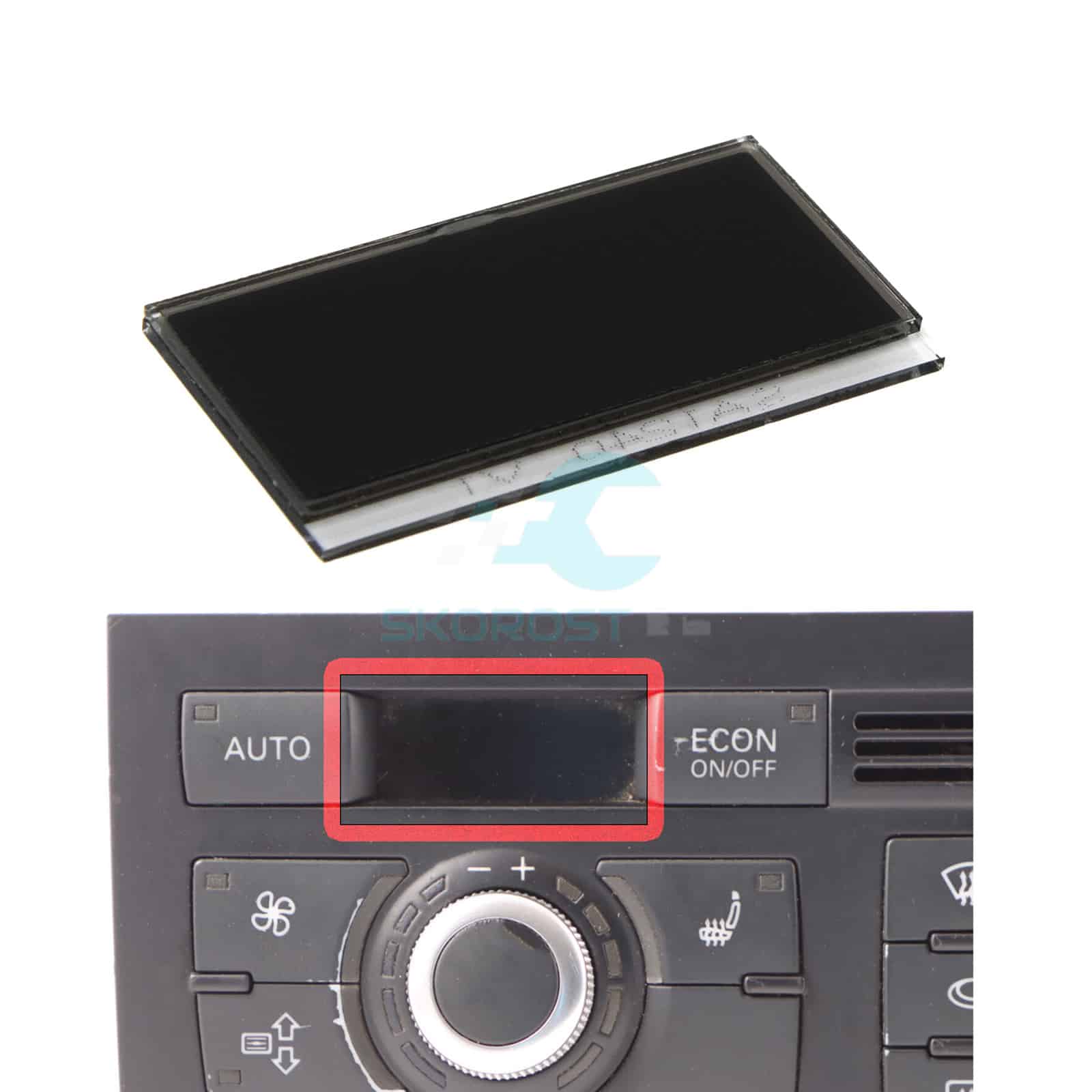 LCD дисплей за климатик за Audi A6 Q7