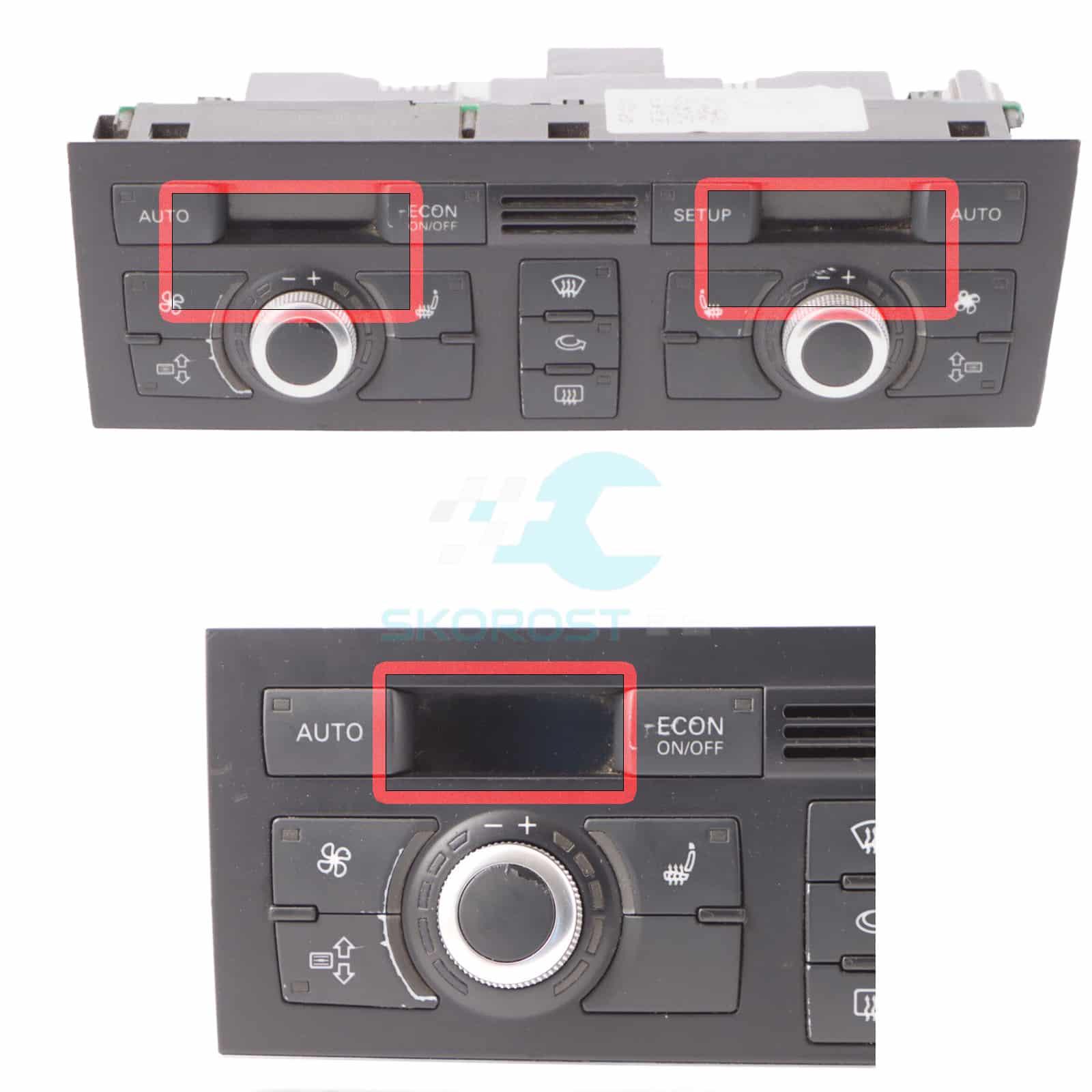 LCD дисплей за климатик за Audi A6 Q7 - Image 4