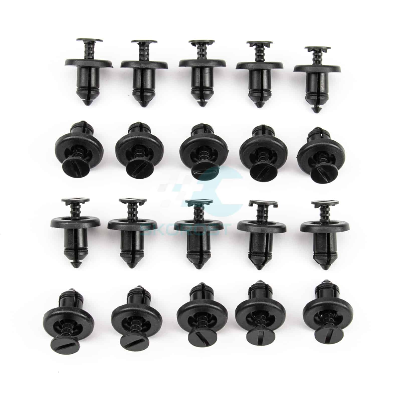20x щипки клипсове за Nissan Qashqai Note Renault Clio Espace Kangoo Master Megane Modus Dacia - Image 2