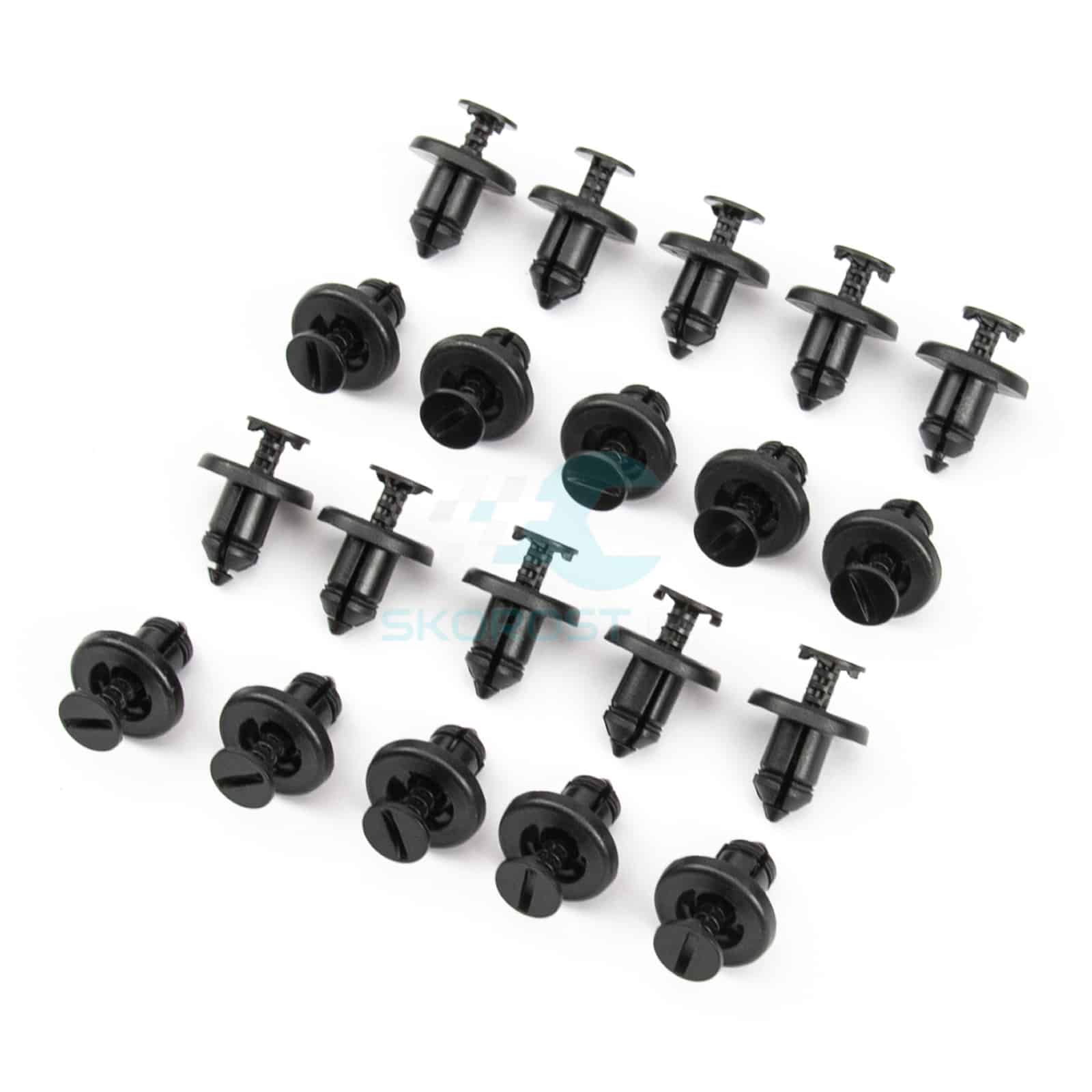 20x щипки клипсове за Nissan Qashqai Note Renault Clio Espace Kangoo Master Megane Modus Dacia - Image 3