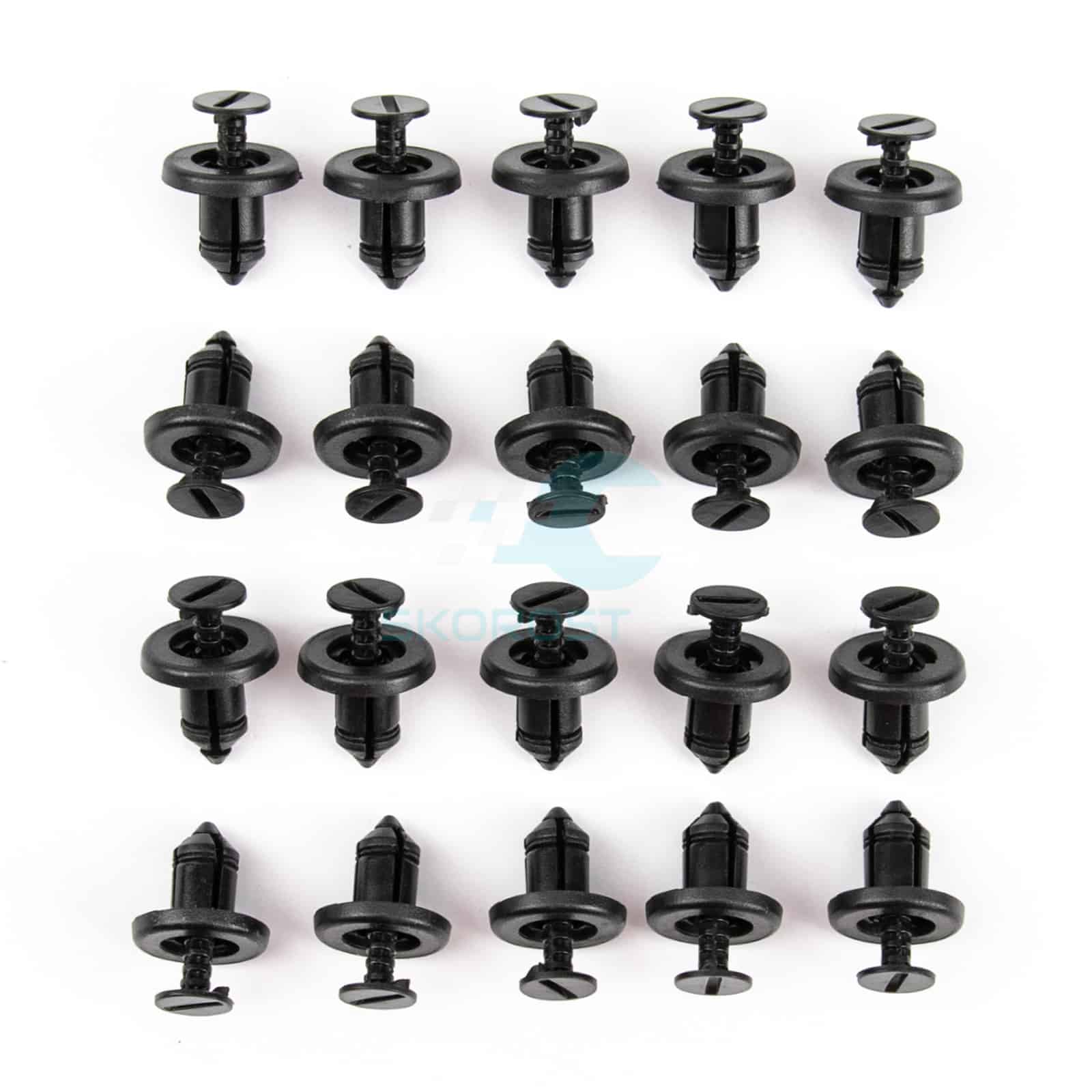 20x щипки клипсове за Nissan Qashqai Note Renault Clio Espace Kangoo Master Megane Modus Dacia - Image 4