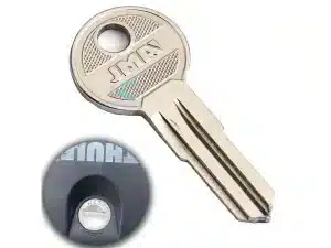 Заготовка за ключ Thule (Туле) и ключалка с щампован номер N157 — изработка по код
